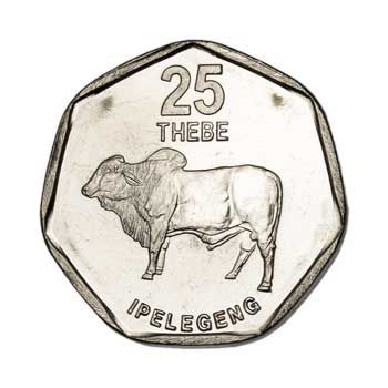 Botswana 25-THEBE (KM28)