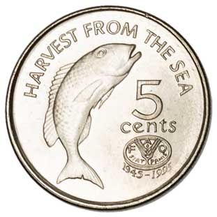 Fiji 5-CENTS (KM77)