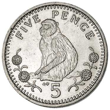 Gibraltar 5-PENCE (KM22.1)