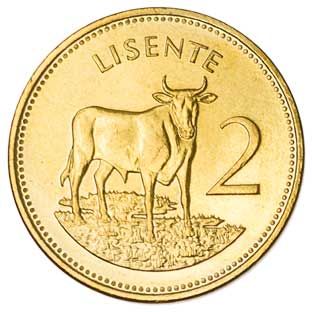Lesotho 2-LISENTE (KM55)