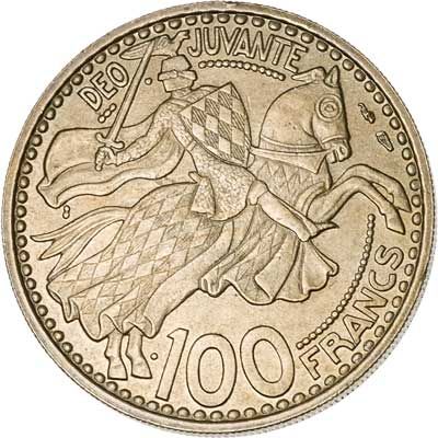 Monaco 100-FRANCS (KM133)