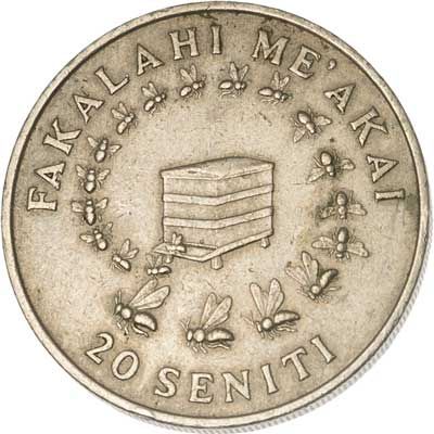 Tonga 20-SENITI (KM46)